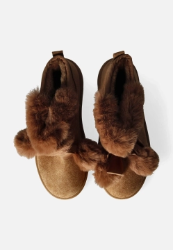 PANTOFLE DAMSKIE NA PLATFORMIE ZA KOSTKĘ LAURA BIAGIOTTI 9265