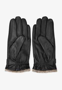 SKÓRZANE RĘKAWICZKI WITTCHEN Z WEŁNĄ 44-6L-037-19