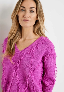 SWETER DAMSKI Z FRĘDZLAMI GERRY WEBER 171026-35717