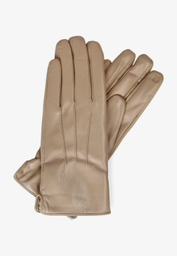 RĘKAWICZKI DAMSKIE Z MIĘKKIEJ SKÓRY EKOLOGICZNEJ DIANA & CO DND8631