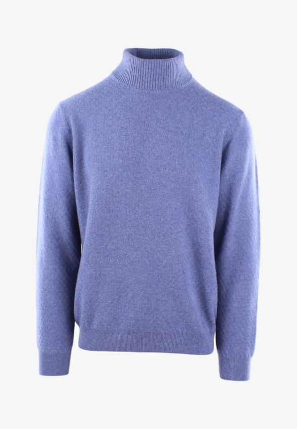 WEŁNIANY GOLF MĘSKI Z DOMIESZKĄ KASZMIRU MORGANO 491678