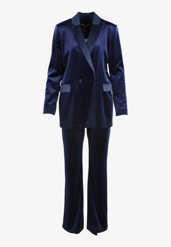 AKSAMITNA DWURZĘDOWA MARYNARKA DAMSKA PENNYBLACK JERRY