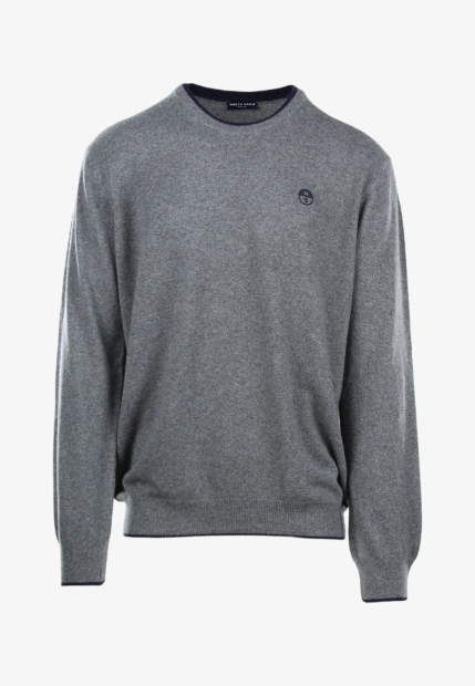 SWETER MĘSKI Z DOMIESZKĄ WEŁNY I WISKOZY NORTH SAILS 699775