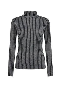 PÓLGOLF DAMSKI Z METALICZNĄ NICIĄ SOYACONCEPT 33443