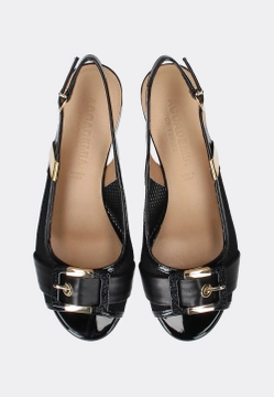 SIATECZKOWE SANDAŁY DAMSKIE Z OZDOBNĄ KLAMRĄ ACCADEMIA 1346