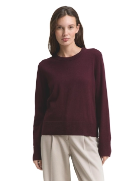 SWETER DAMSKI Z DOMIESZKĄ KASZMIRU TOM TAILOR 1048341