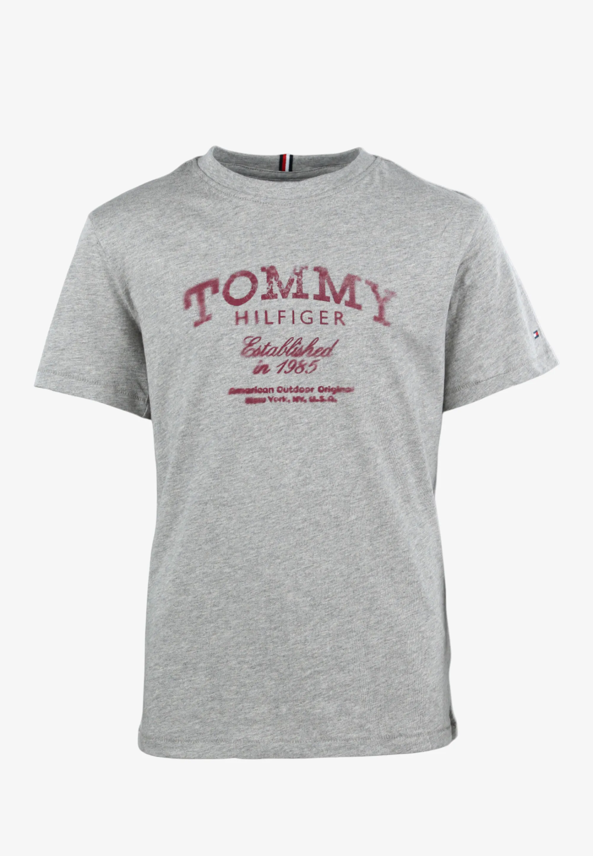 T-SHIRT CHŁOPIĘCY Z KRÓTKIM RĘKAWEM Z LOGO TOMMY HILFIGER KB0KB10055