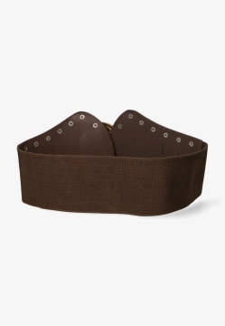 SZEROKI ELASTYCZNY PASEK DAMSKI Z ĆWIEKAMI CTLD-781