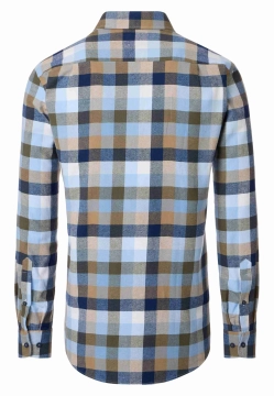 KOSZULA MĘSKA Z DŁUGIM RĘKAWEM W KRATĘ REDMOND 252115111