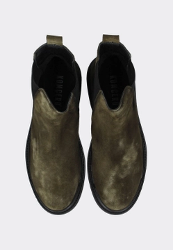 SKÓRZANE SZTYBLETY MĘSKIE Z KOLEKCJI KOMCERO 3K0615-8222