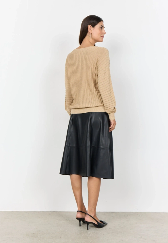 SWETER DAMSKI Z METALICZNĄ NICIĄ SOYACONCEPT 33444