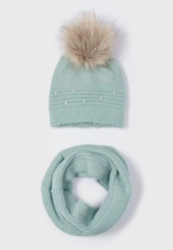 KOMPLET DZIEWCZĘCY CZAPKA I KOMIN MAYORAL 10825