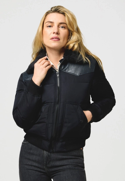 KURTKA DAMSKA WRANGLER WESTERN PUFFER 112370812