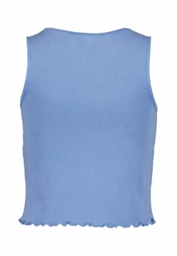 T-SHIRT BEZ RĘKAWÓW BLUE SEVEN 500073 X