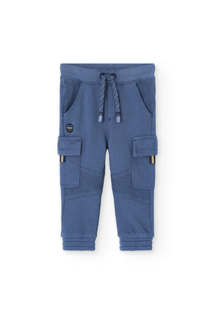 SPODNIE DRESOWE CHŁOPIĘCE Z KIESZENIAMI CARGO BOBOLI 302083