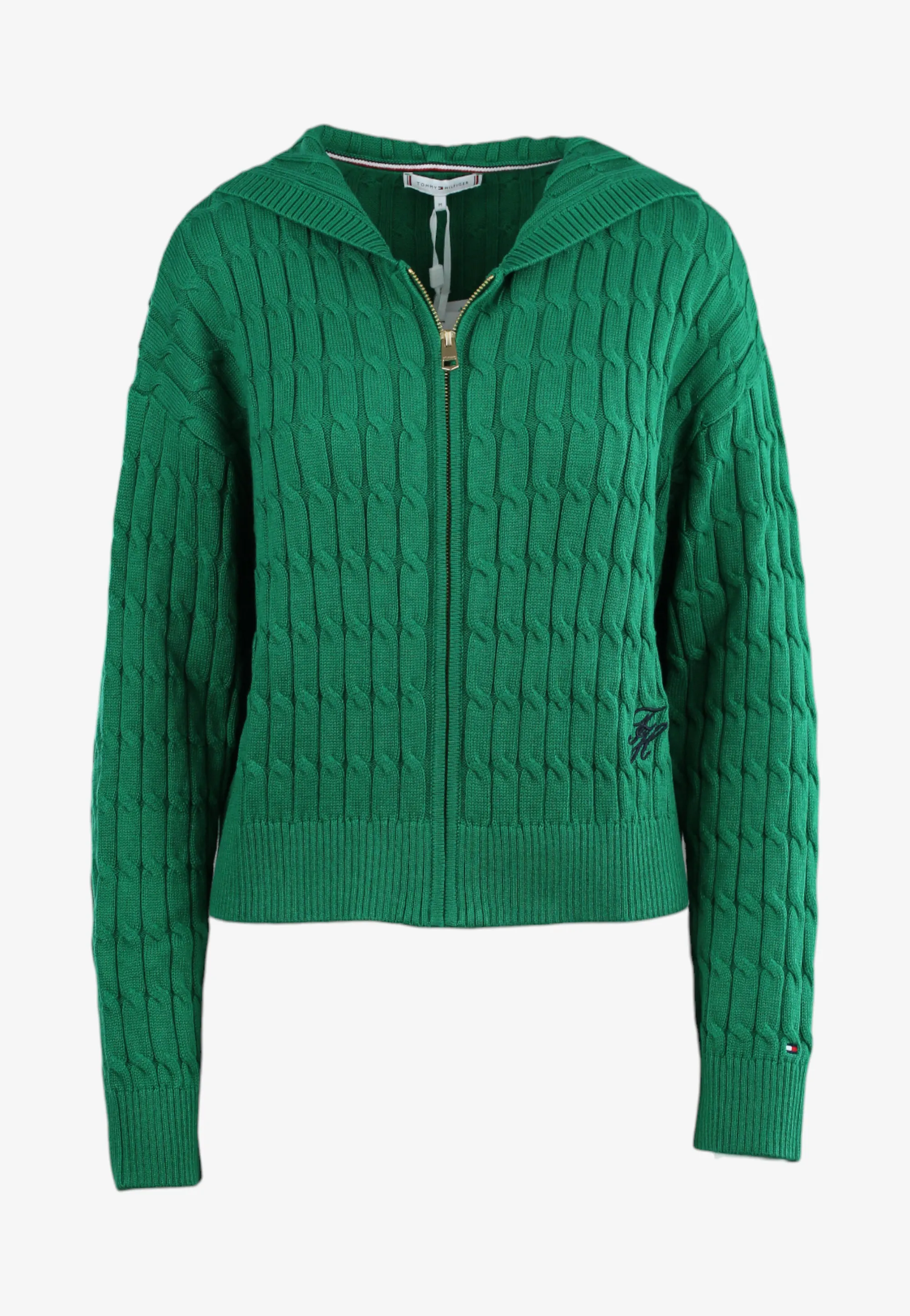 SWETER DAMSKI Z KAPTUREM ZAPINANY NA ZAMEK TOMMY HILFIGER WW0WW48440