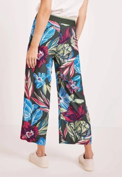 WZORZYSTE LUŹNE SPODNIE DAMSKIE CECIL 4 376393NEEME