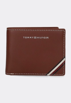 ZESTAW PREZENTOWY PORTFEL NA KARTY I BRELOK TOMMY HILFIGER AM0AM11628