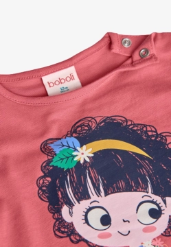 T-SHIRT DZIEWCZĘCY BOBOLI 292081
