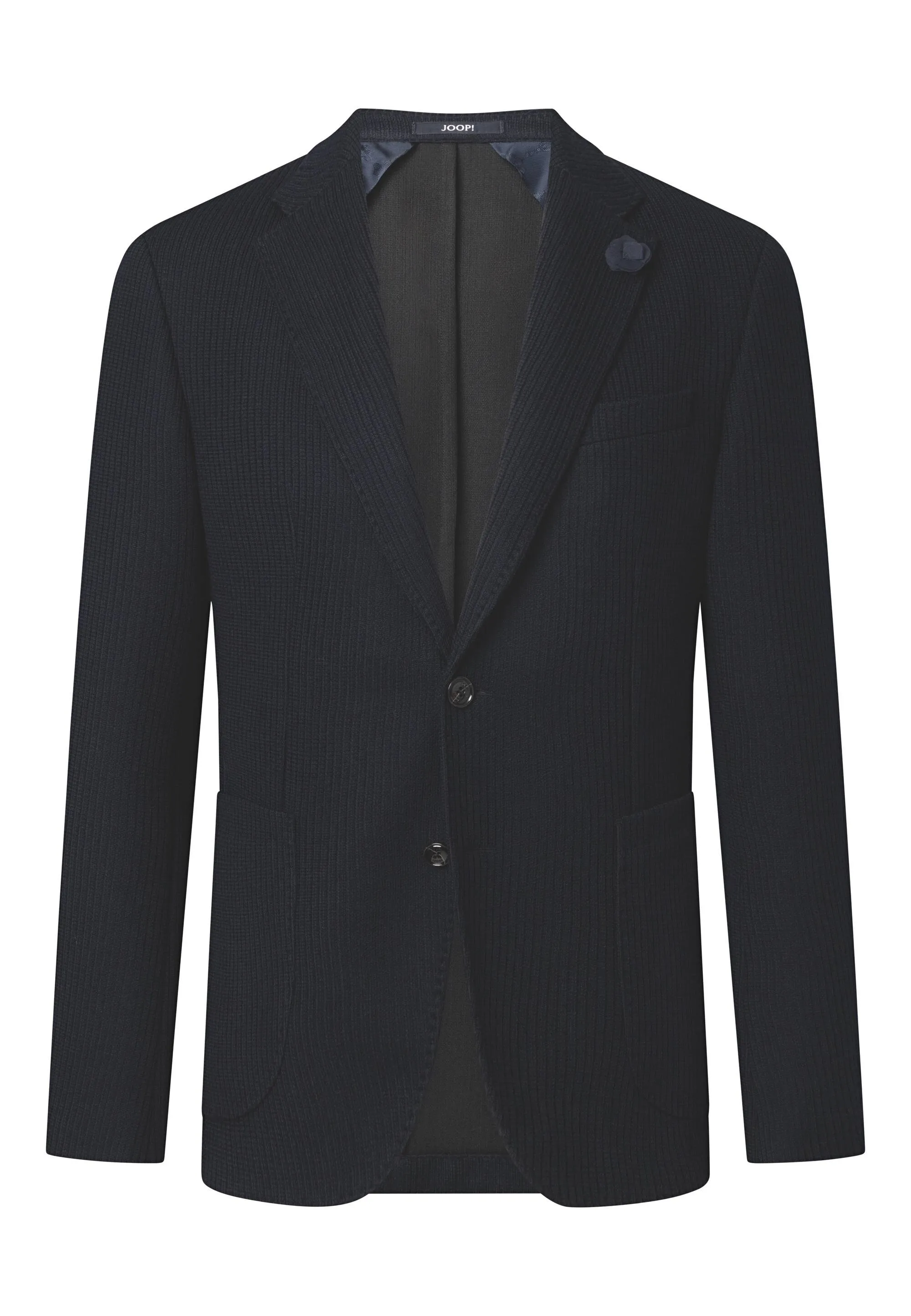 DZIANINOWA JEDNORZĘDOWA MARYNARKA MĘSKA Z DOMIESZKĄ WEŁNY HOVEREST JOOP! 30048824