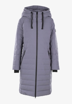 DŁUGA PIKOWANA KURTKA DAMSKA JUNGE 225-2085-86