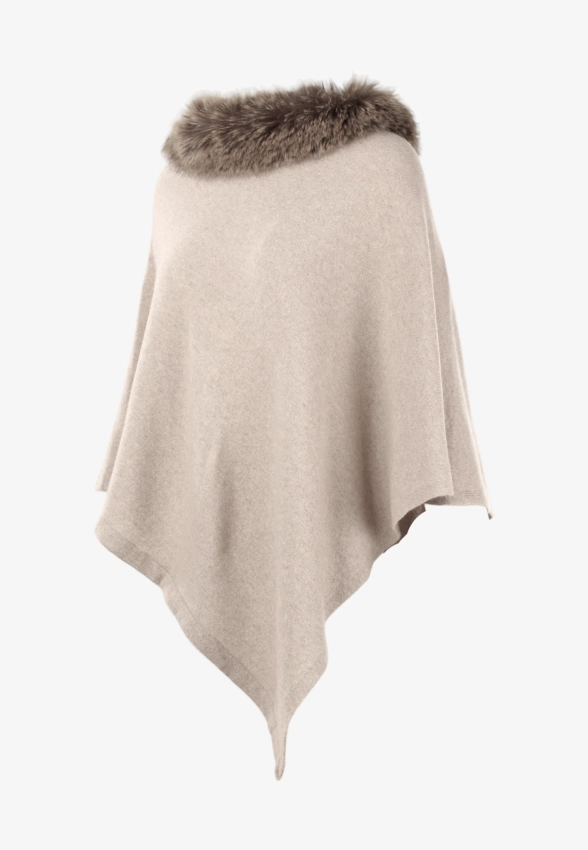 PONCZO DAMSKIE Z FUTERKIEM TOTAL LOOKERS 2508