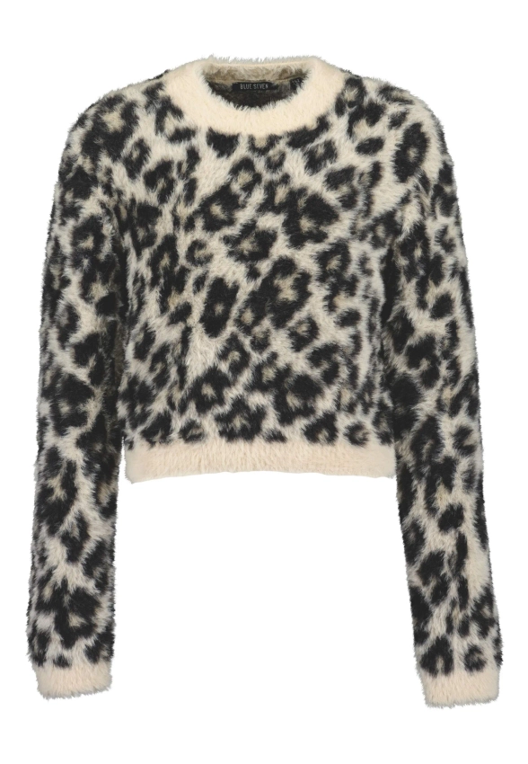 SWETER DZIEWCZĘCY W PANTERKĘ BLUE SEVEN 576271