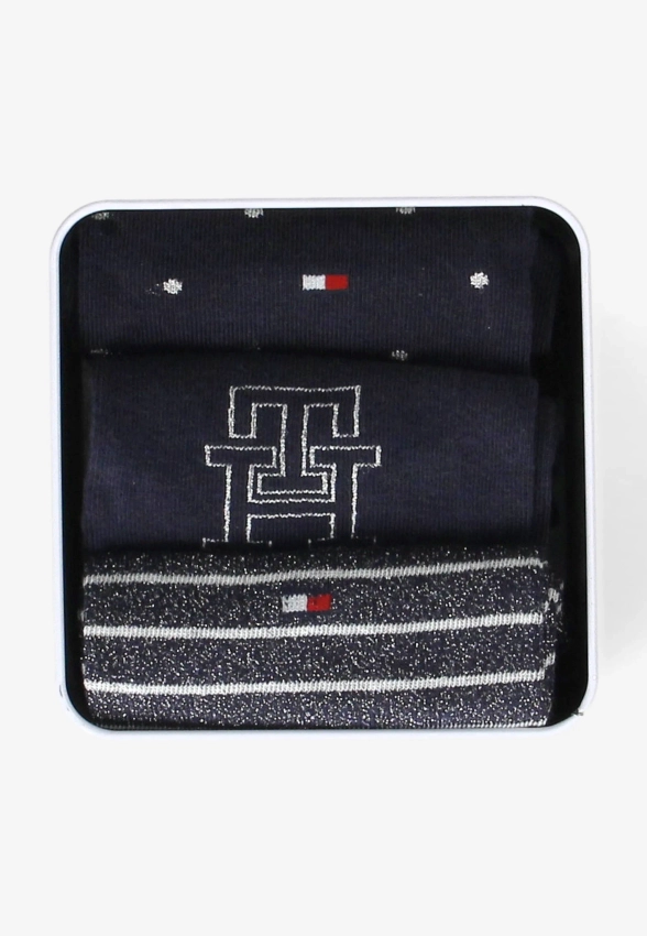 SKARPETY DAMSKIE 3 PARY W PUDEŁKU PRODUCENTA TOMMY HILFIGER 701236464C