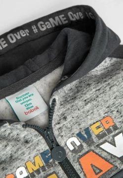 BLUZA CHŁOPIĘCA Z KAPTUREM BOBOLI 327158