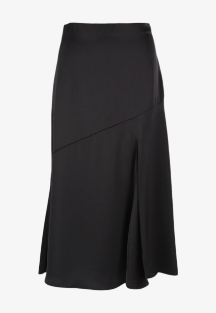 SATYNOWA SPÓDNICA DAMSKA MIDI PENNYBLACK FOX