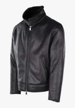 KRÓTKI KOŻUCH MĘSKI Z ZAMKIEM BŁYSKAWICZNYM ASKOT SPORT 15220123