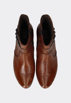 SKÓRZANE BOTKI DAMSKIE RIEKER 78676-25