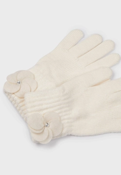 KOMPLET Z CZAPKĄ, RĘKAWICZKAMI I SZALIKEM DLA DZIEWCZYNKI MAYORAL 10 597