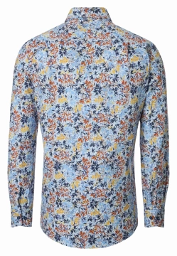 KOSZULA MĘSKA Z WZOREM W LIŚCIE REDMOND 252460111