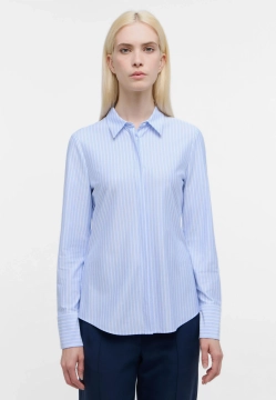 KOSZULA DAMSKA W PASY ETERNA 6780 DY70