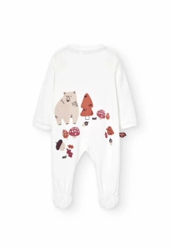 ŚPIOSZKI Z HAFTOWANĄ APLIKACJĄ DLA NOWORODKA BOBOLI 117098