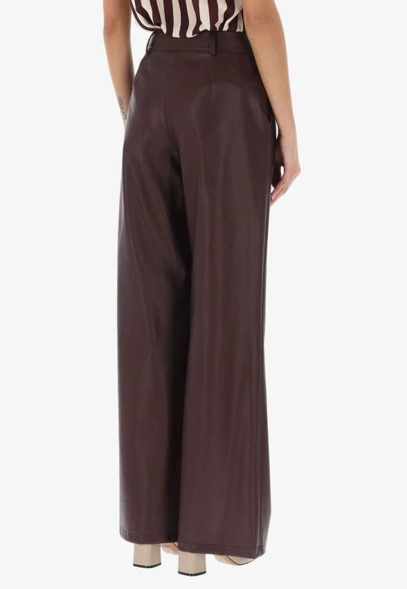 SPODNIE DAMSKIE ZE SKÓRY EKOLOGICZNEJ TU PER TU T1026 Q01