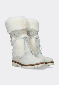 ŚNIEGOWCE DAMSKIE Z NATURALNEGO FUTRA OLANG ARTIKBTX