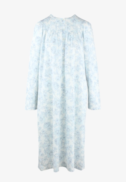 BAWEŁNIANA KOSZULA NOCNA Z DŁUGIM RĘKAWEM LINCLALOR 75333