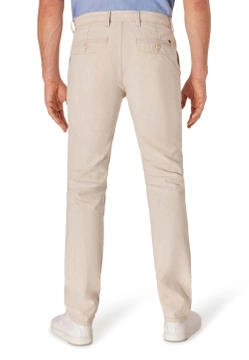 SPODNIE MĘSKIE Z DOMIESZKĄ LNU PIONEER P0 14850 2200