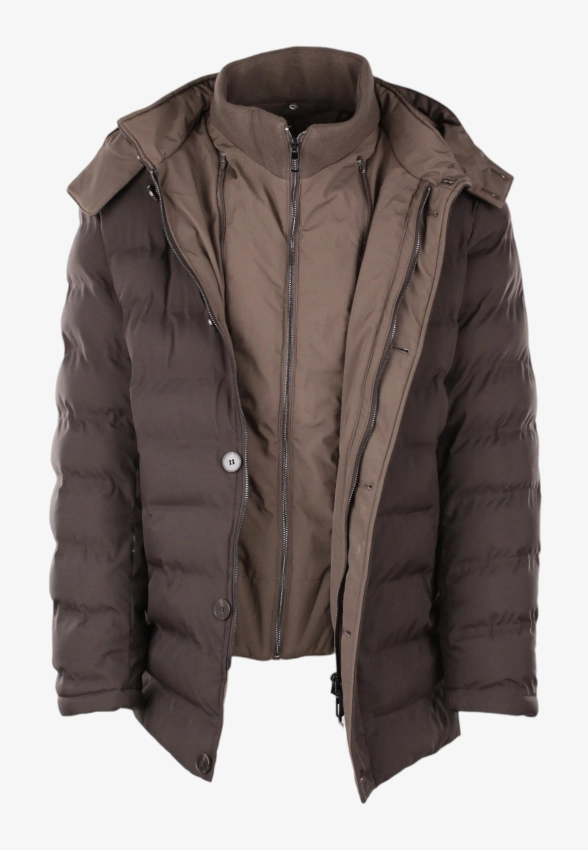 KURTKA MĘSKA ZE STÓJKĄ I ODPINANĄ WSTAWKĄ ROTTE MEDITERRANEE UGO