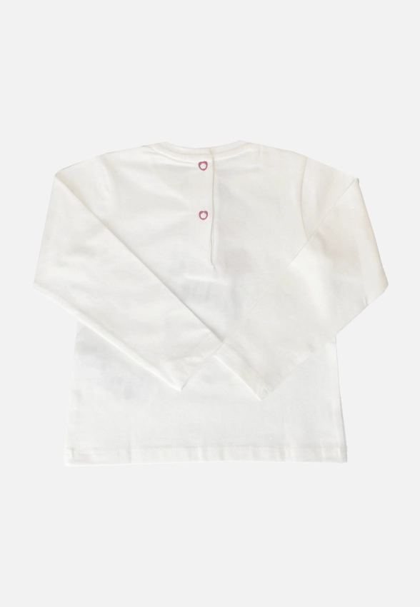 T-SHIRT DZIEWCZĘCY Z DŁUGIM RĘKAWEM CHICCO 100946