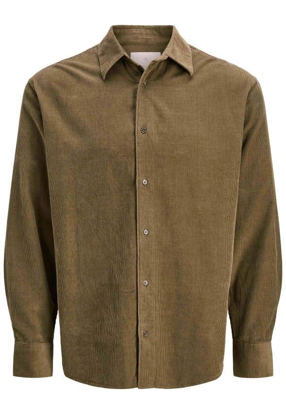 SZTRUKSOWA KOSZULA MĘSKA Z DŁUGIM RĘKAWEM JACK & JONES 12282351