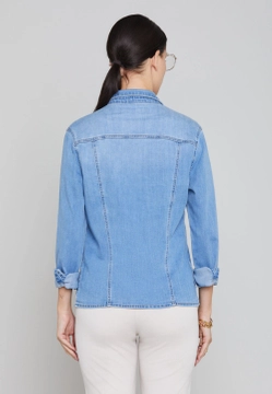 KOSZULA DAMSKA JEANSOWA EMANUELA COSTA EC1005