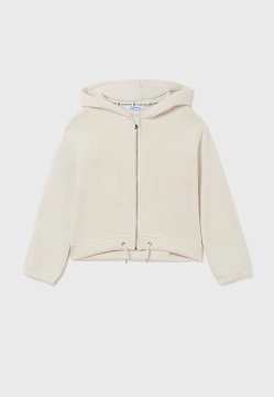 BLUZA DZIEWCZĘCA Z DZIANINY ZAPINANA NA SUWAK MAYORAL 7491