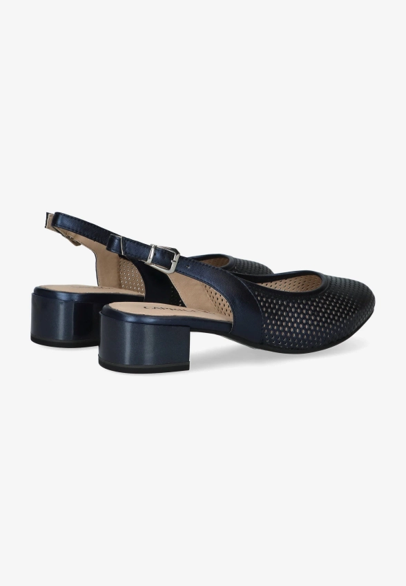 AŻUROWE CZÓŁENKA DAMSKIE Z ODKRYTĄ PIĘTĄ CAPRICE 9-29602-44