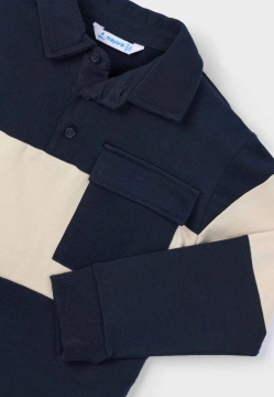 POLO CHŁOPIĘCE Z DŁUGIM RĘKAWEM MAYORAL 4121