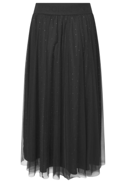 TIULOWA SPÓDNICA DAMSKA Z TASIEMKĄ Z LOGO JOOP! 30100212