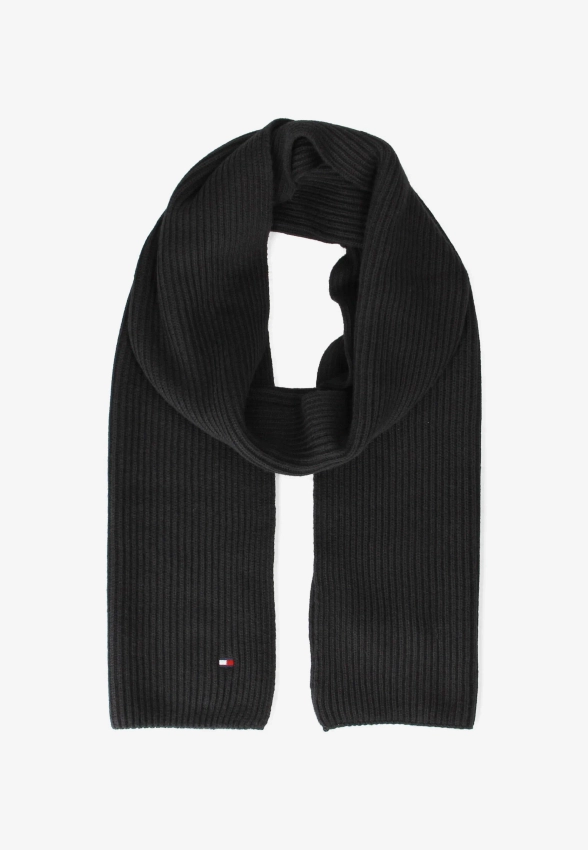 KOMPLET MĘSKI CZAPKA I SZLIK Z DOMIESZKĄ KASZMIRU TOMMY HILFIGER AM0AM13807C