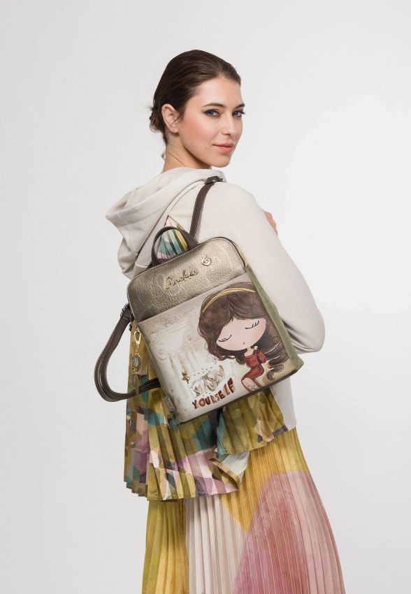 PLECAK DAMSKI DWUKOMOROWY ANEKKE MUSE 42705-073